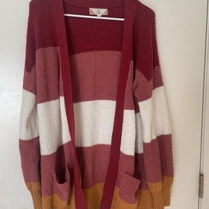 Pink Rose women’s cardigan small